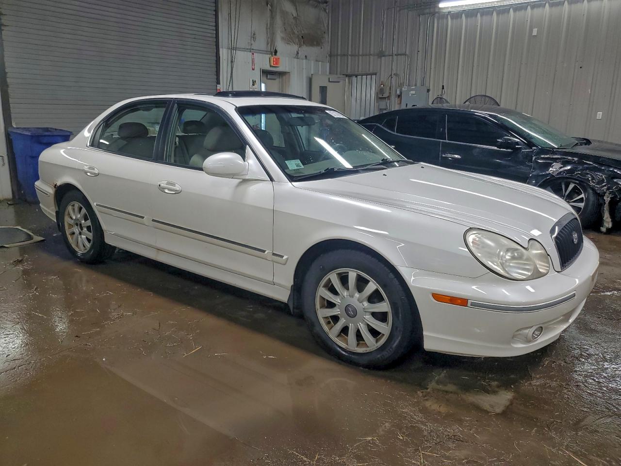 2002 Hyundai Sonata Gls White vin: KMHWF35H02A664123