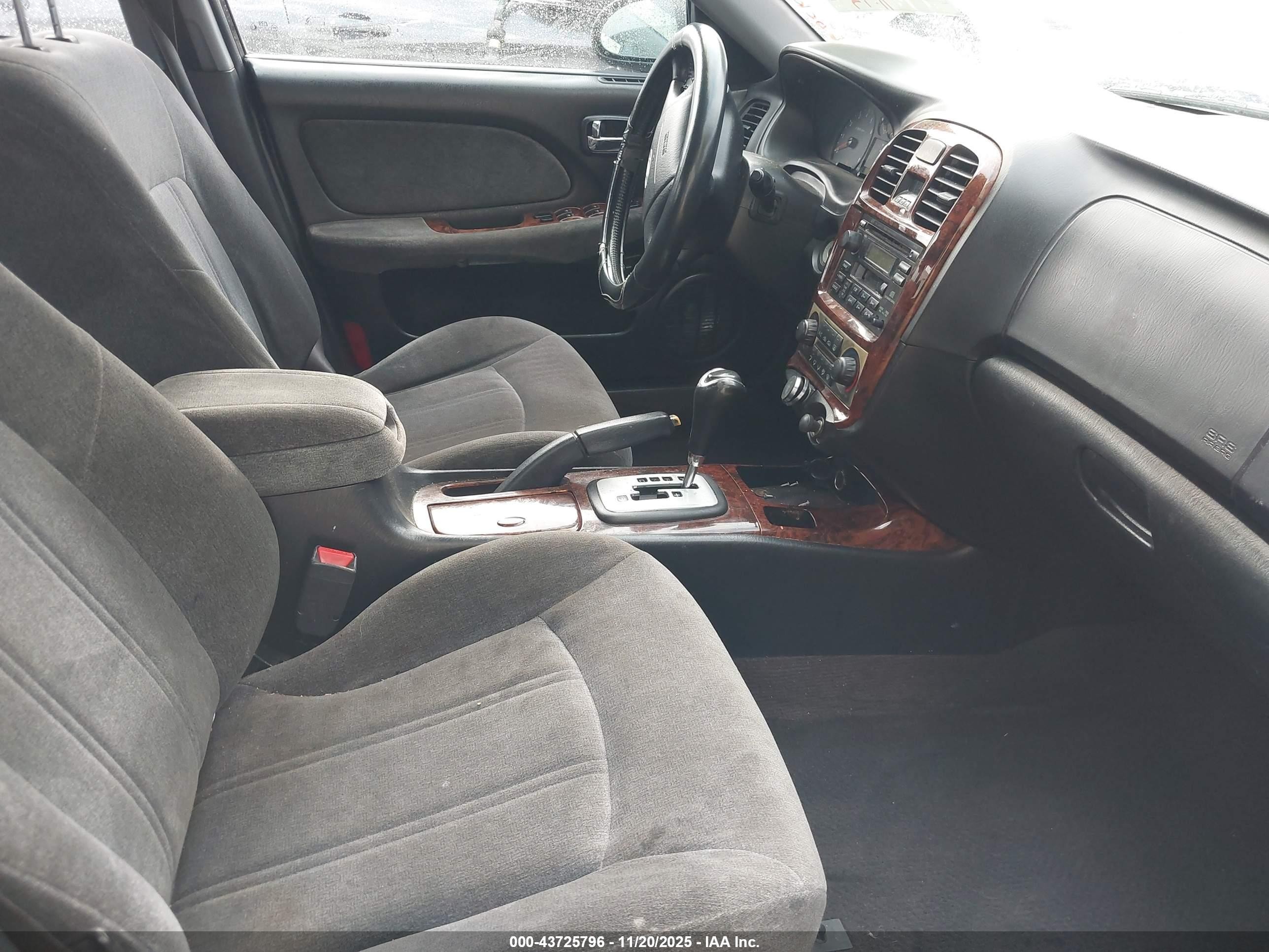2003 Hyundai Sonata Gls/lx Black vin: KMHWF35H03A747228