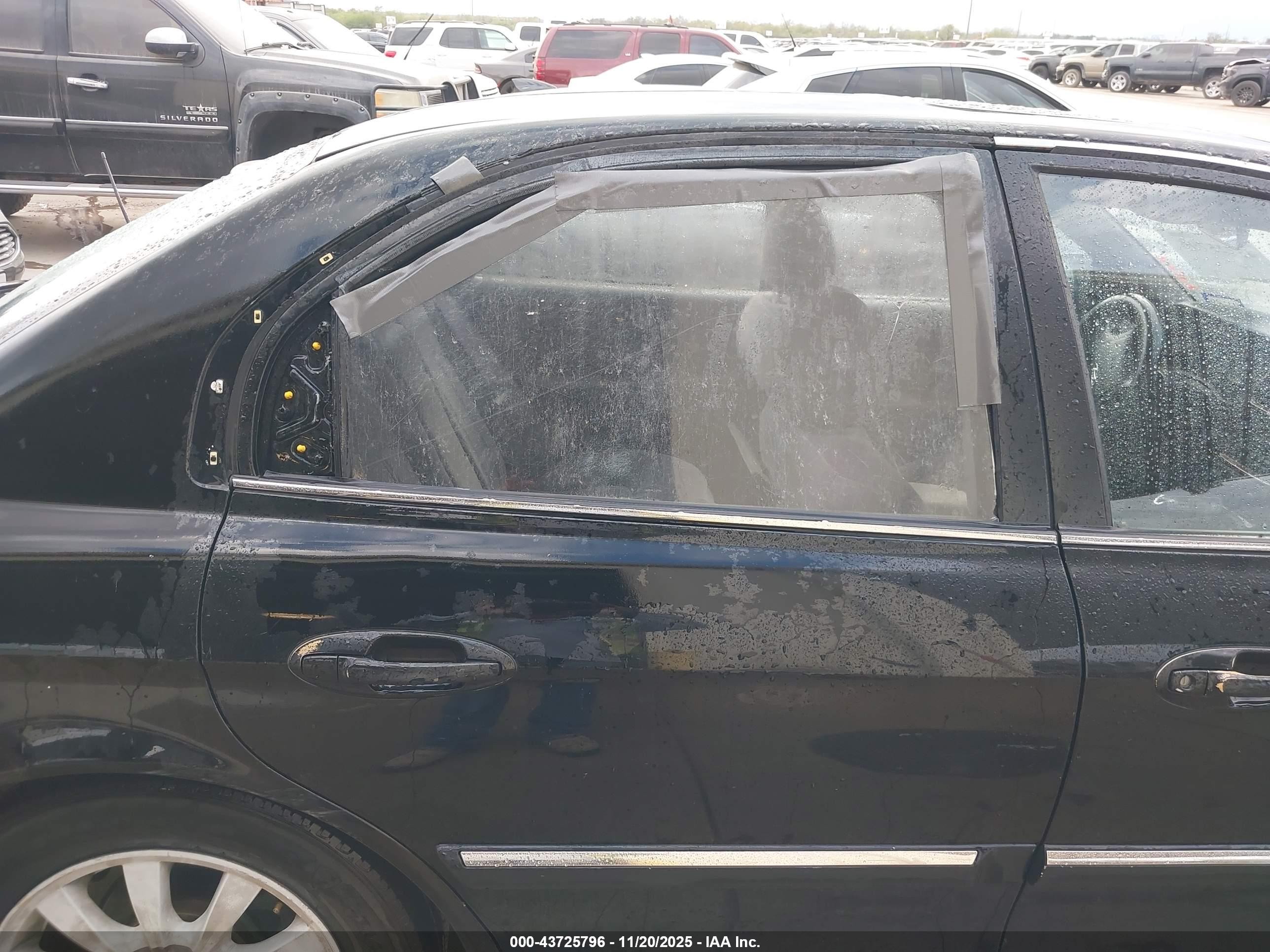 2003 Hyundai Sonata Gls/lx Black vin: KMHWF35H03A747228