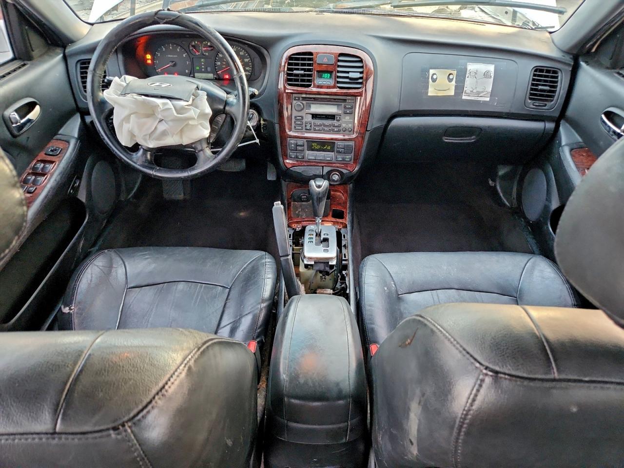 2003 Hyundai Sonata Gls White vin: KMHWF35H03A769875