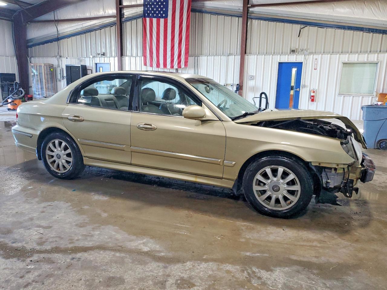2003 Hyundai Sonata Gls Gold vin: KMHWF35H03A906751
