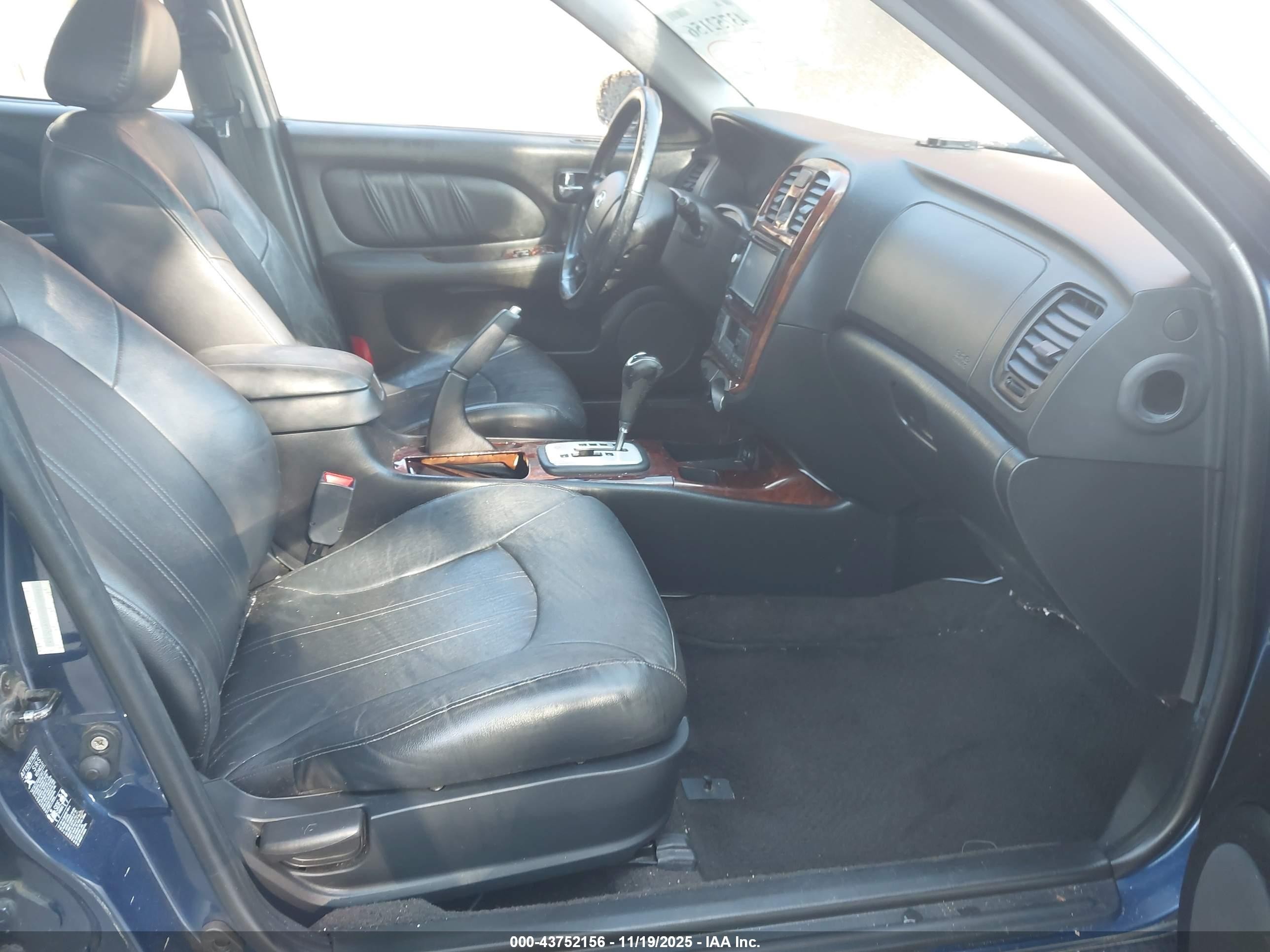 2003 Hyundai Sonata Gls/lx Blue vin: KMHWF35H03A910010