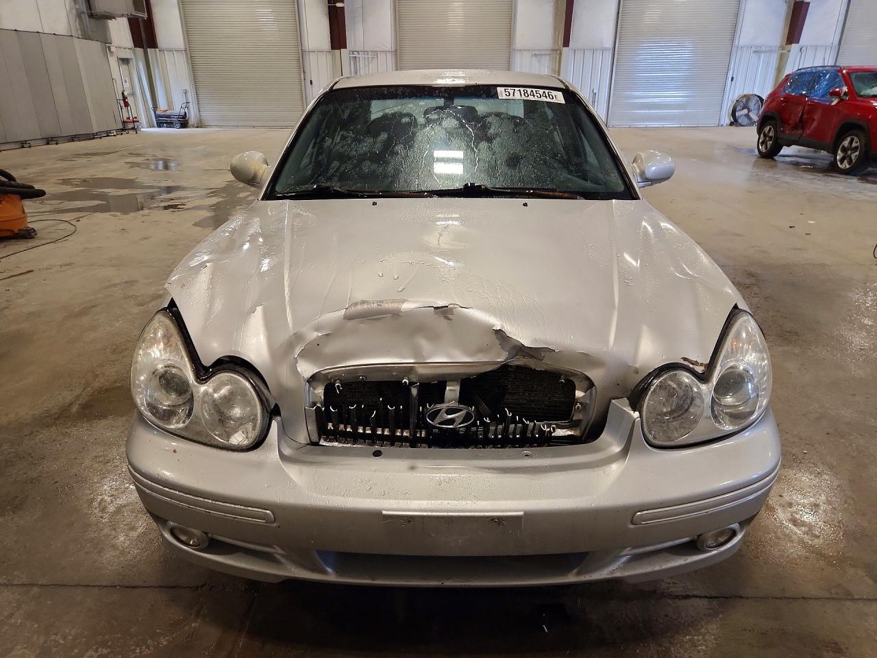 2005 Hyundai Sonata Gls Silver vin: KMHWF35H05A106468