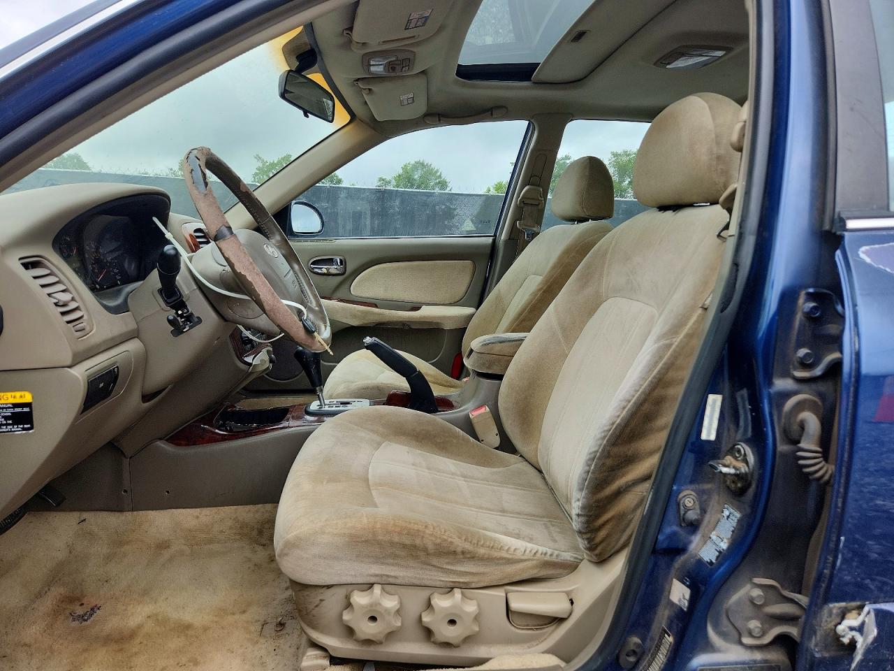2005 Hyundai Sonata Gls Синий vin: KMHWF35H05A145464