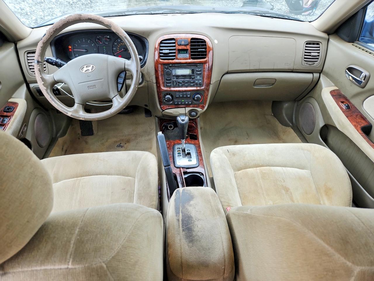 2005 Hyundai Sonata Gls Синий vin: KMHWF35H05A145464