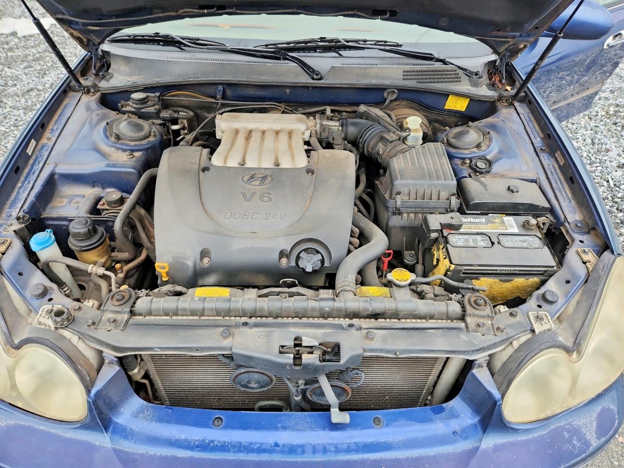 2005 Hyundai Sonata Gls Синий vin: KMHWF35H05A145464