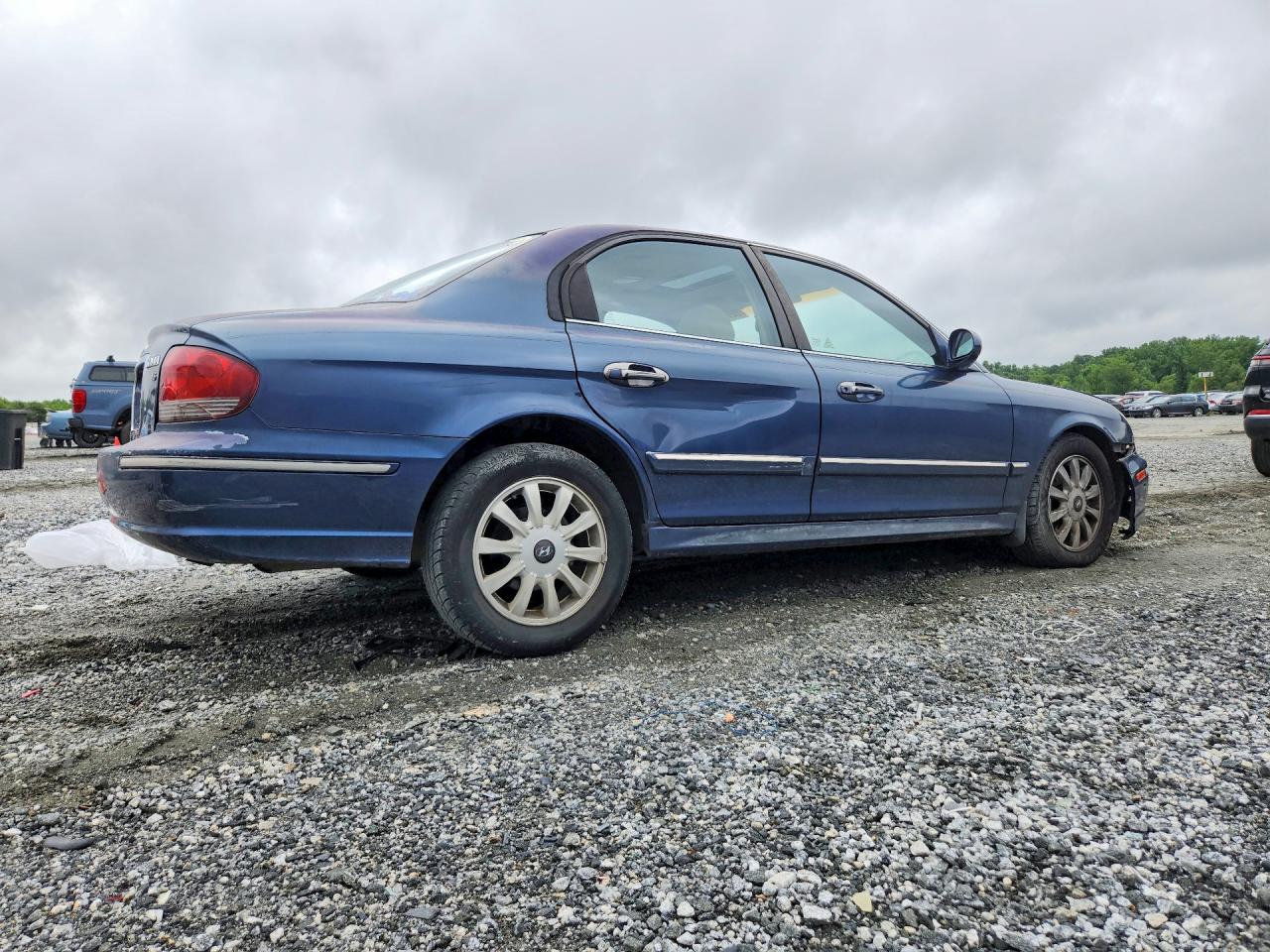 2005 Hyundai Sonata Gls Синий vin: KMHWF35H05A145464