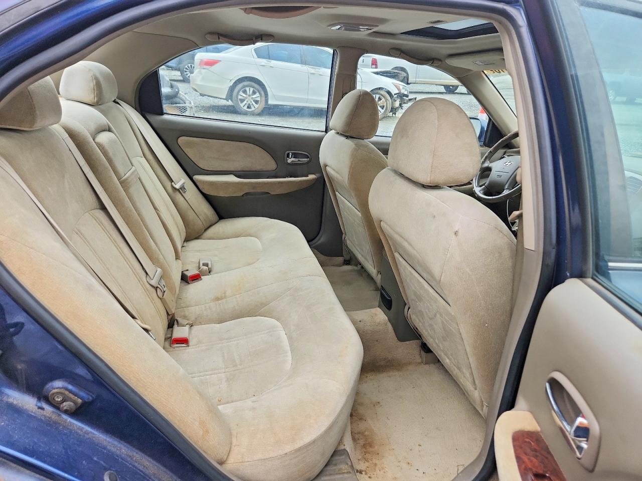 2005 Hyundai Sonata Gls Синий vin: KMHWF35H05A145464