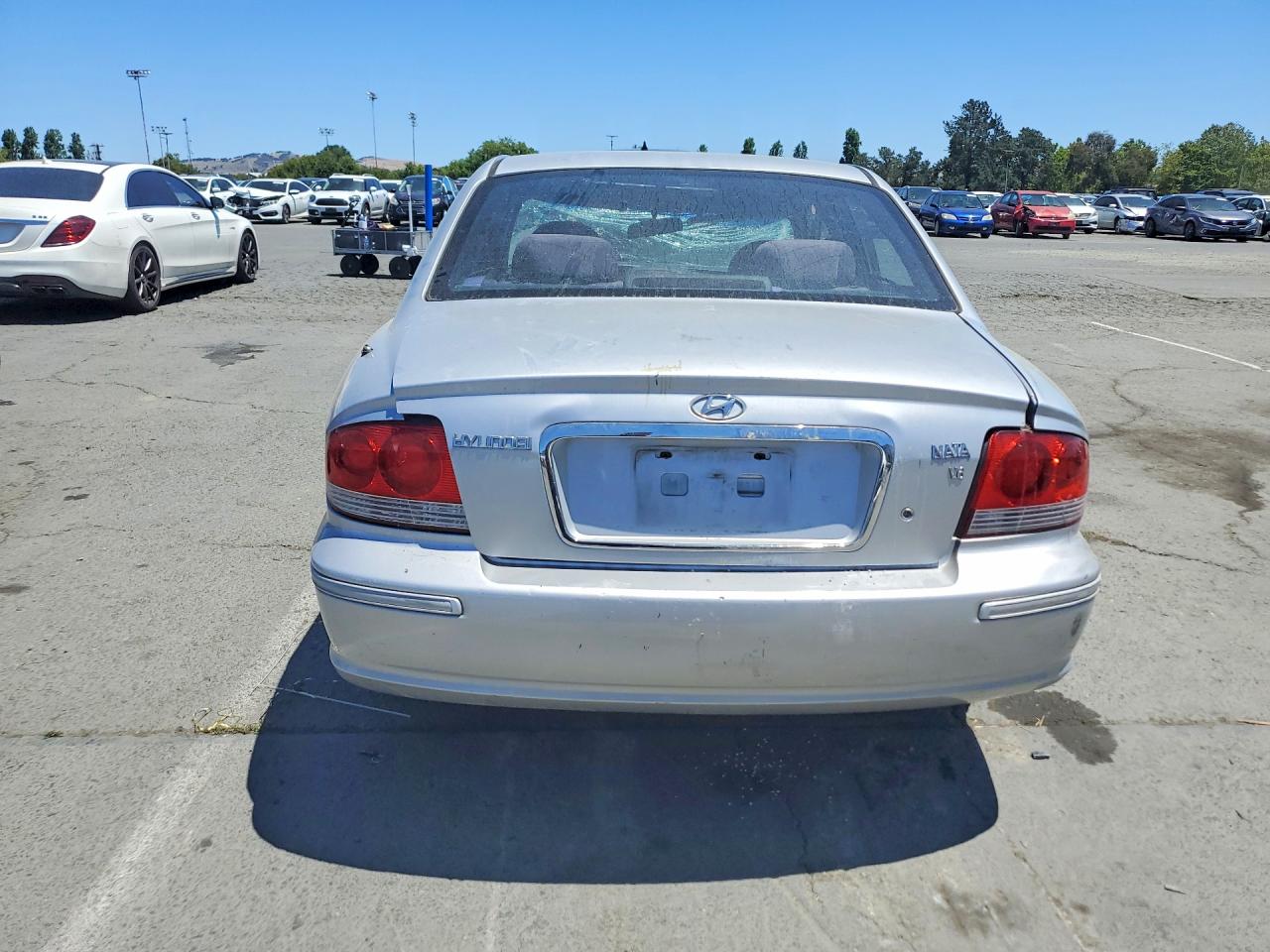 2002 Hyundai Sonata Gls Silver vin: KMHWF35H12A642390