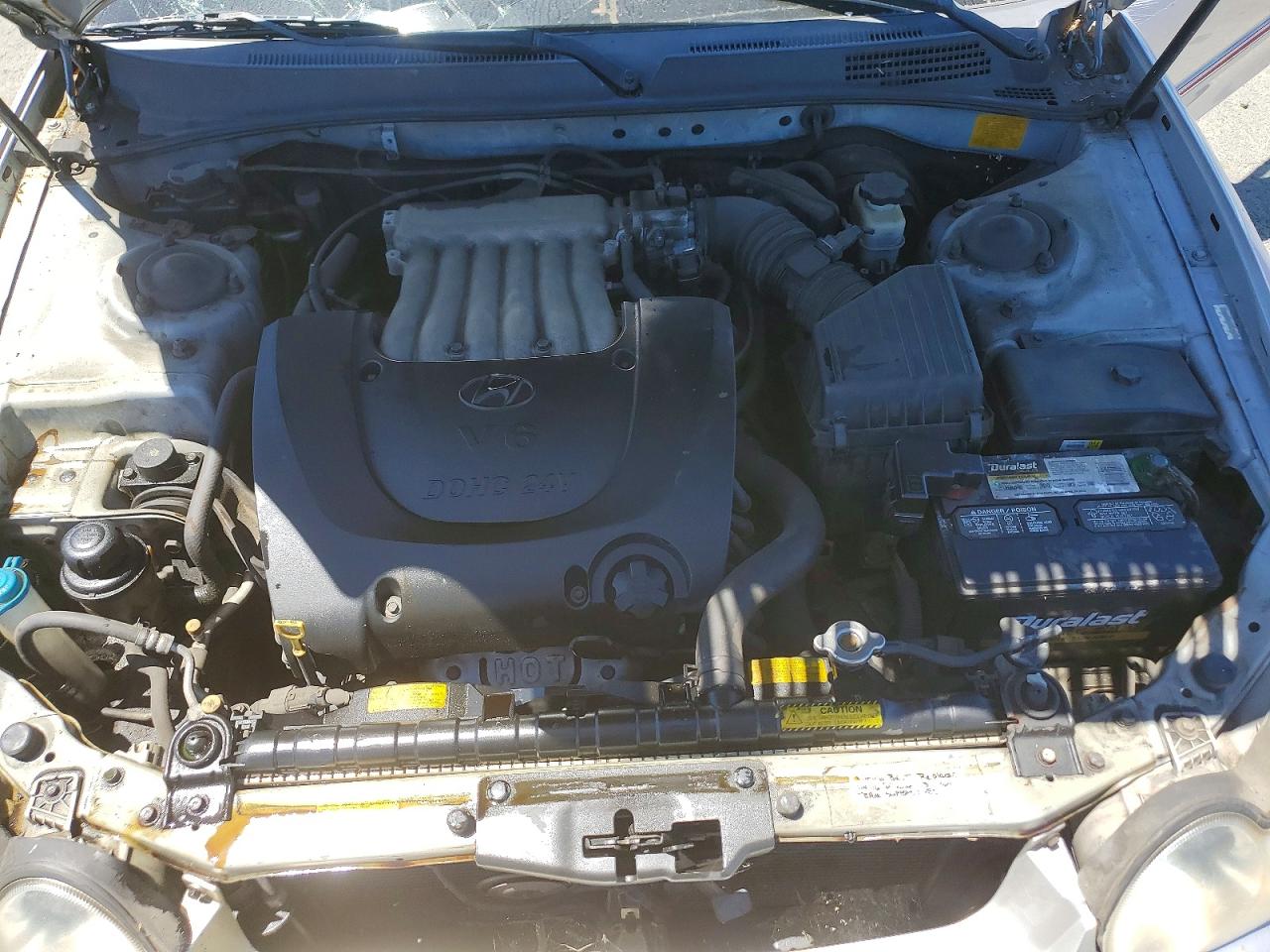 2002 Hyundai Sonata Gls Silver vin: KMHWF35H12A642390