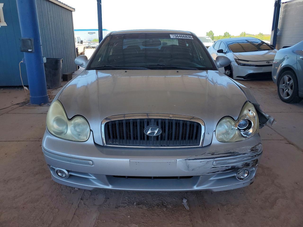 2004 Hyundai Sonata Gls Silver vin: KMHWF35H14A922541