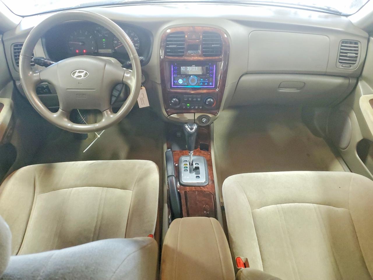 2005 Hyundai Sonata Gls White vin: KMHWF35H15A130438