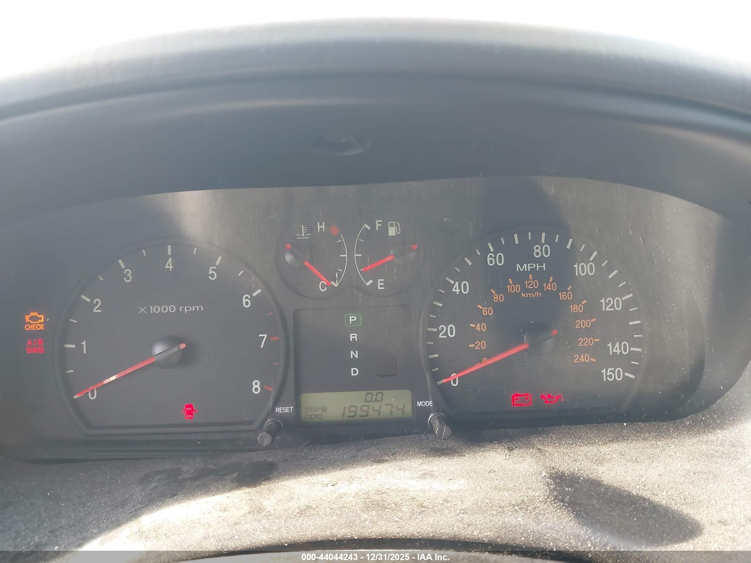 2002 Hyundai Sonata Gls/lx Gray vin: KMHWF35H22A549085