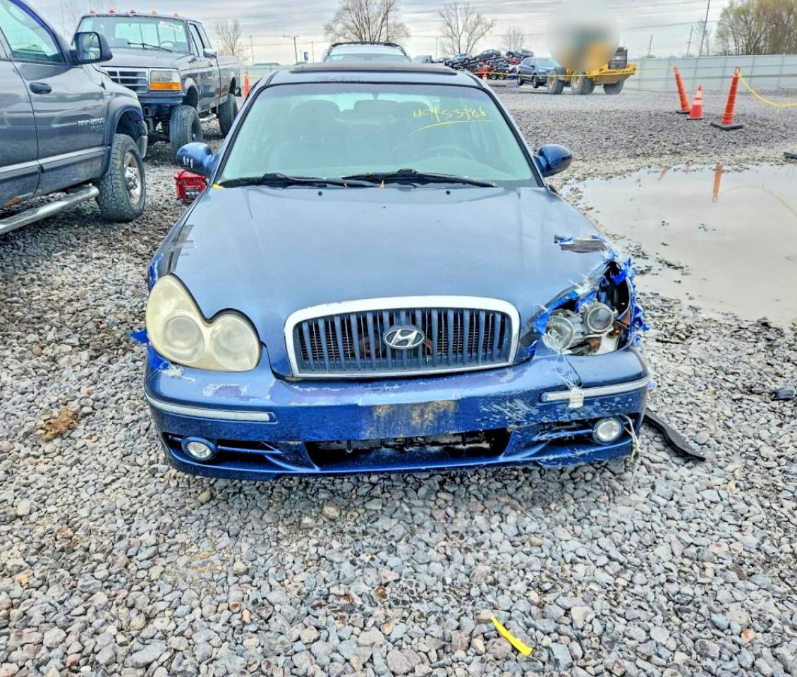 2002 Hyundai Sonata Gls White vin: KMHWF35H22A614498