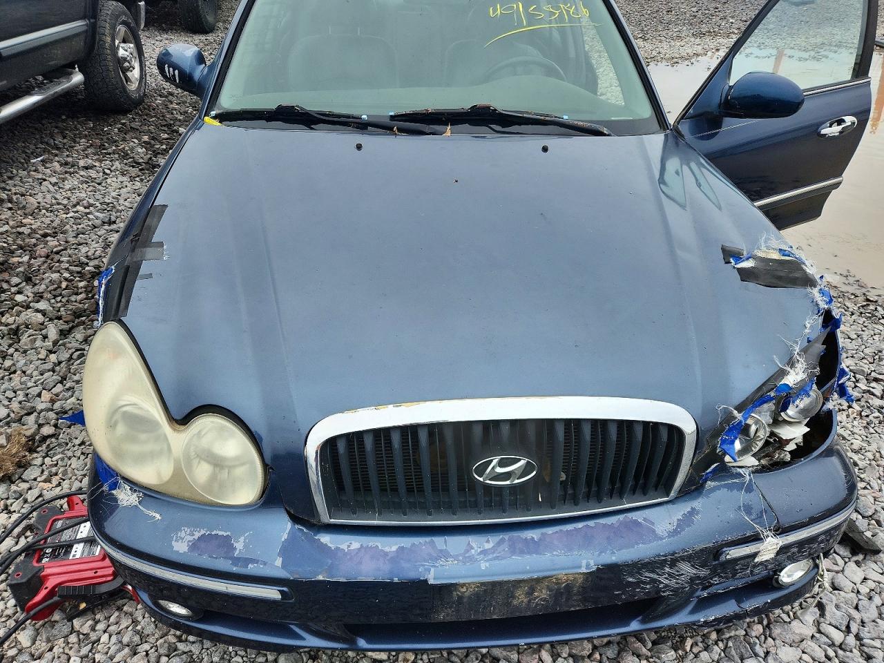 2002 Hyundai Sonata Gls White vin: KMHWF35H22A614498