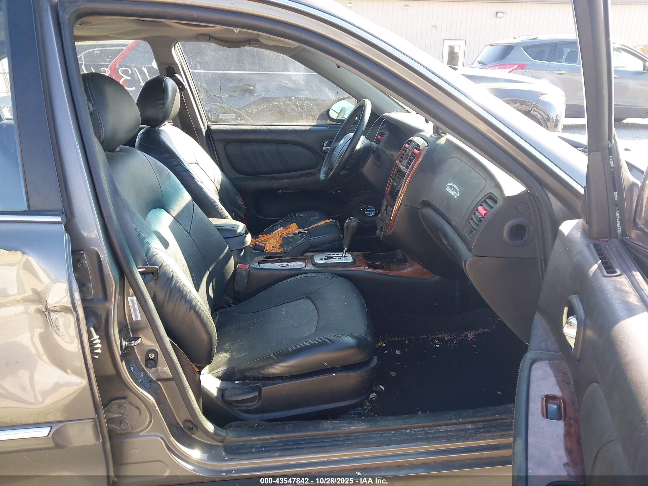 2002 Hyundai Sonata Gls/lx Gray vin: KMHWF35H22A638266