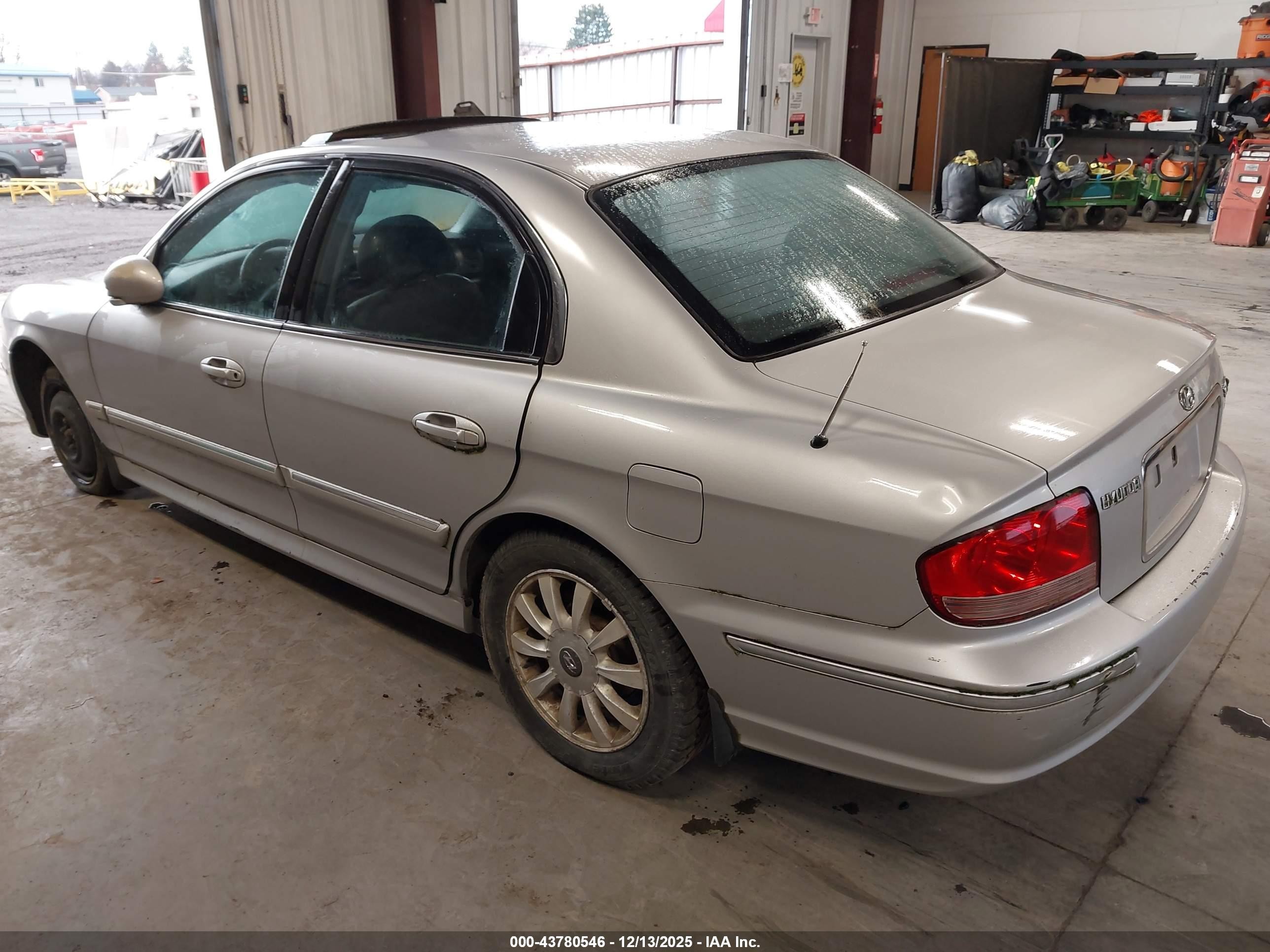 2002 Hyundai Sonata Gls/lx Silver vin: KMHWF35H22A690920