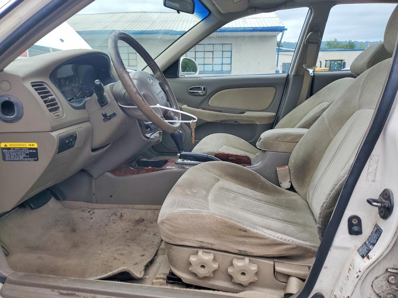 2003 Hyundai Sonata Gls White vin: KMHWF35H23A906394