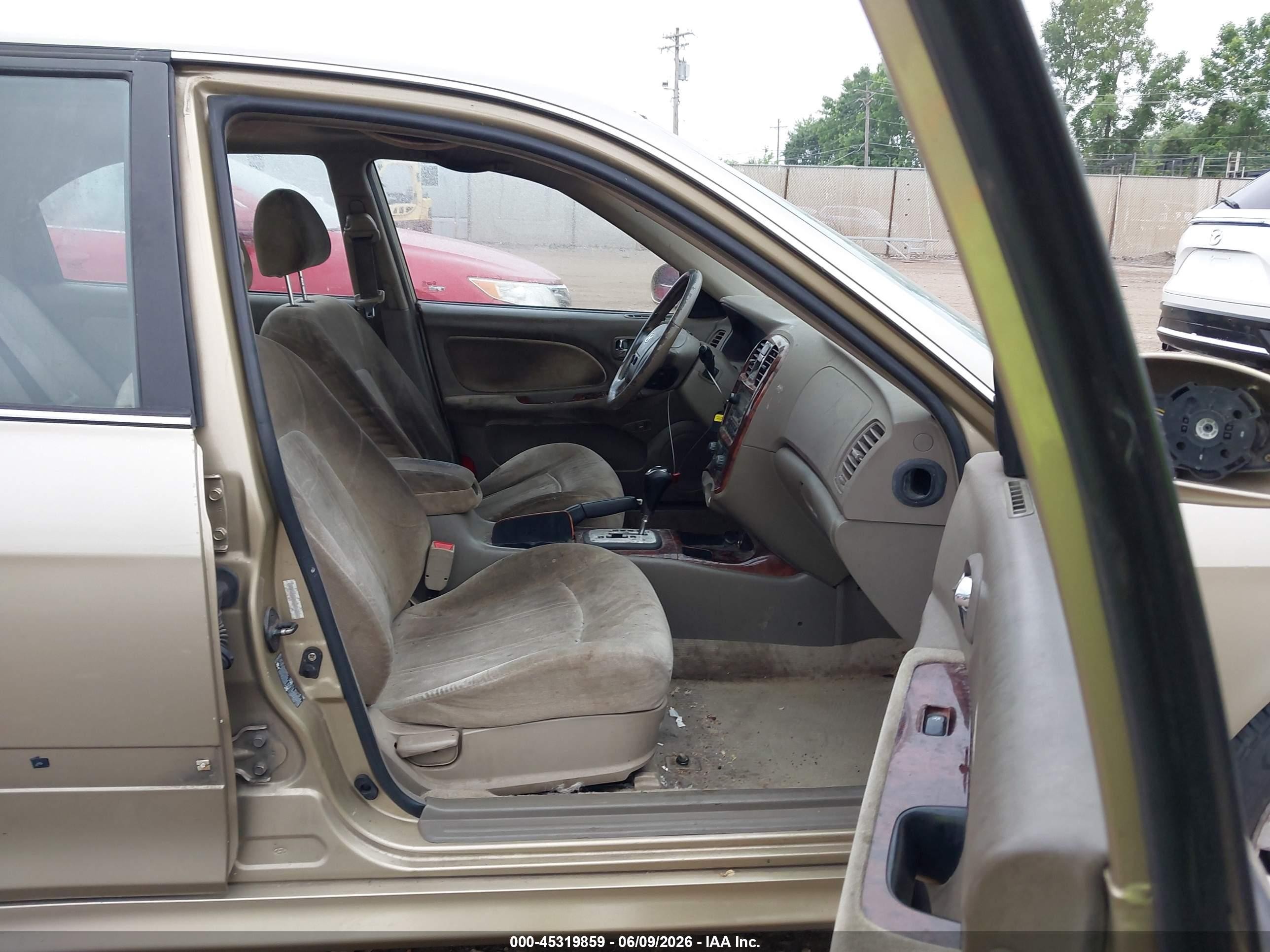 2004 Hyundai Sonata Gls/lx Gold vin: KMHWF35H24A018343