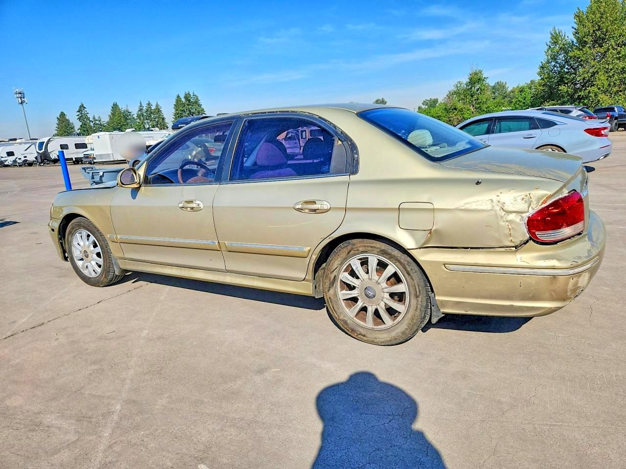 2004 Hyundai Sonata Gls Золотой vin: KMHWF35H24A932978