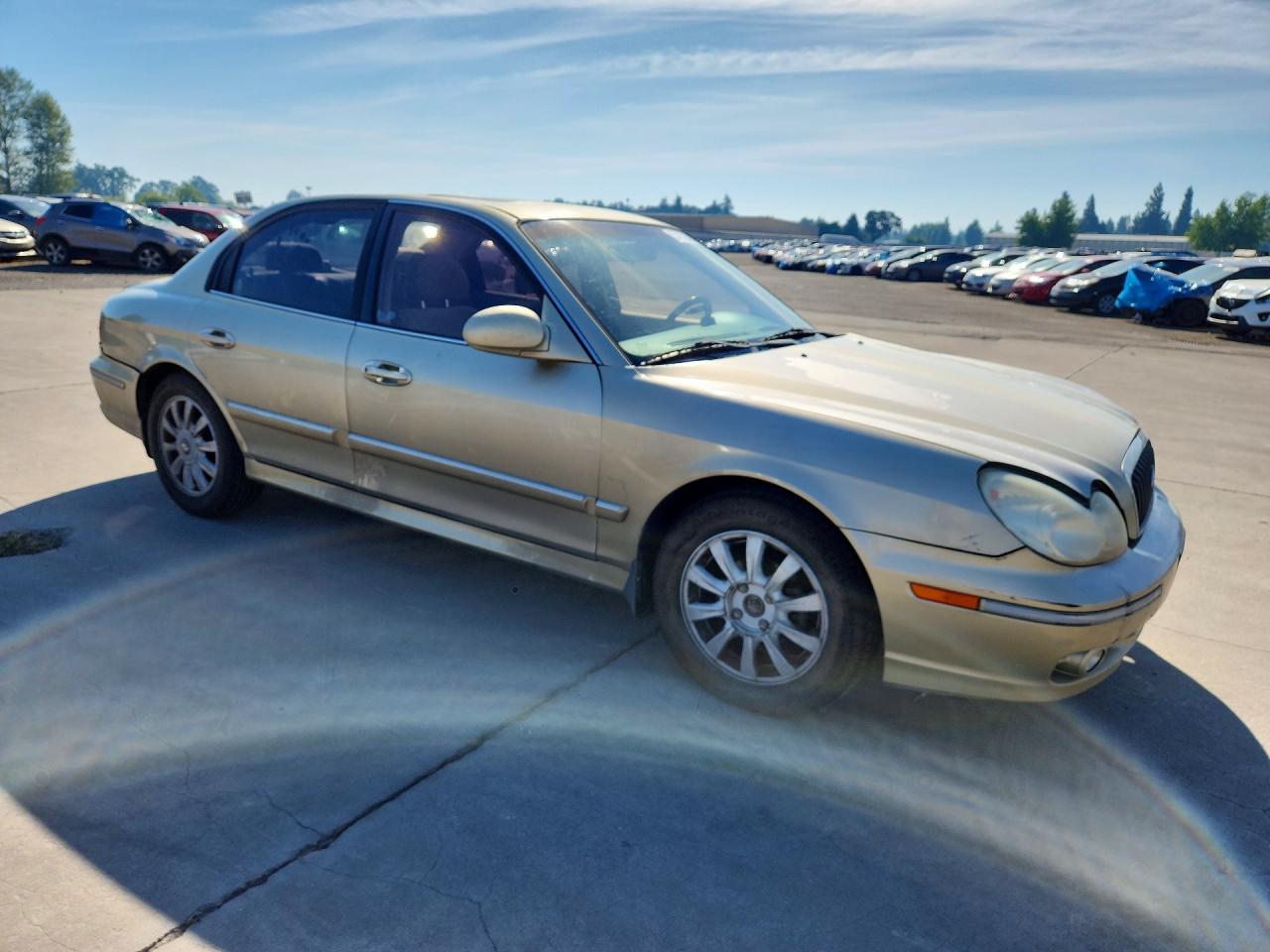 2004 Hyundai Sonata Gls Золотой vin: KMHWF35H24A932978