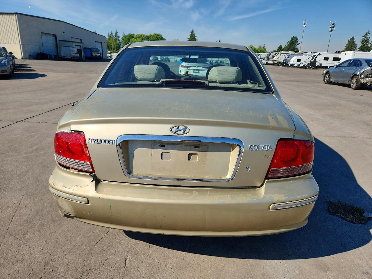 2004 Hyundai Sonata Gls Золотой vin: KMHWF35H24A932978