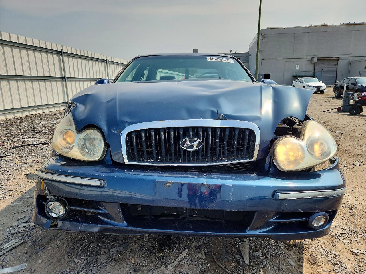 2004 Hyundai Sonata Gls Blue vin: KMHWF35H24A972090