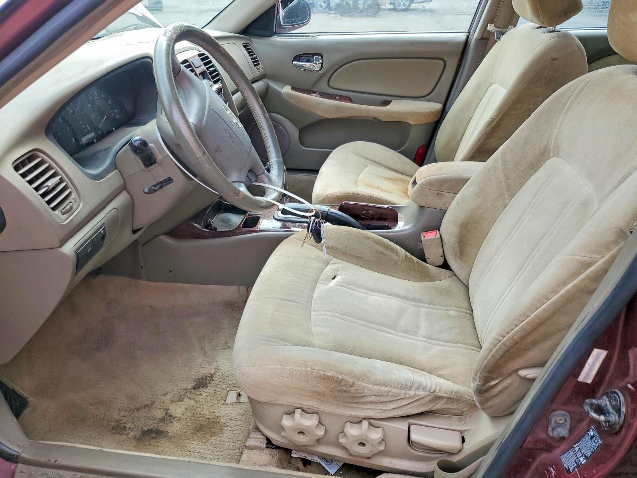 2005 Hyundai Sonata Gls Burgundy vin: KMHWF35H25A146082