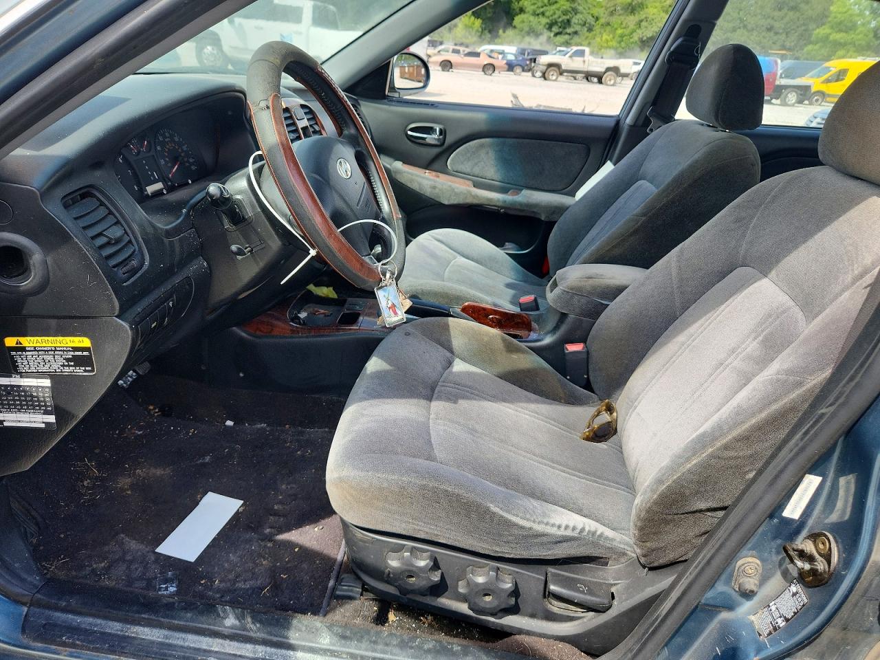 2005 Hyundai Sonata Gls Blue vin: KMHWF35H25A189174