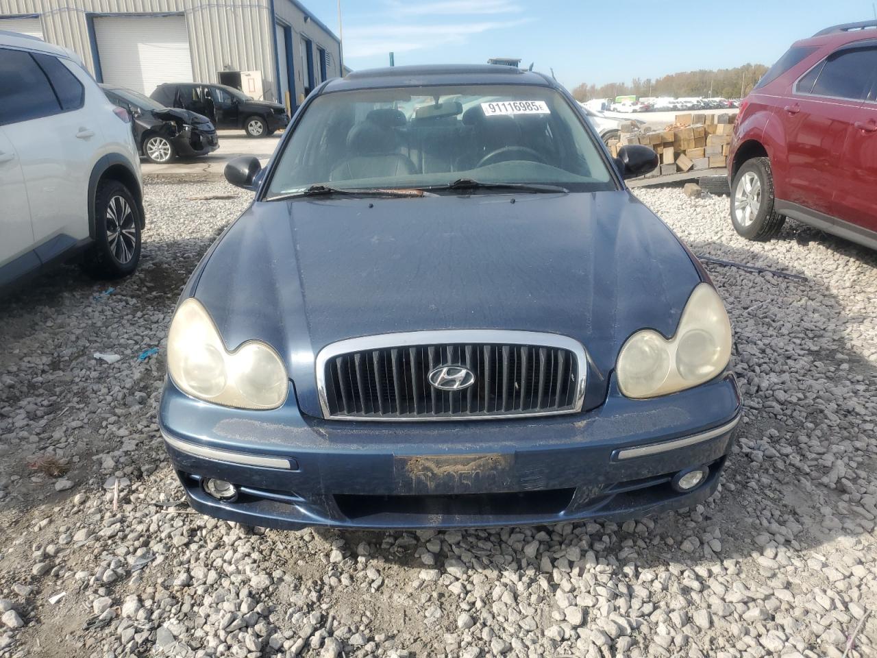 2002 Hyundai Sonata Gls Blue vin: KMHWF35H32A575081