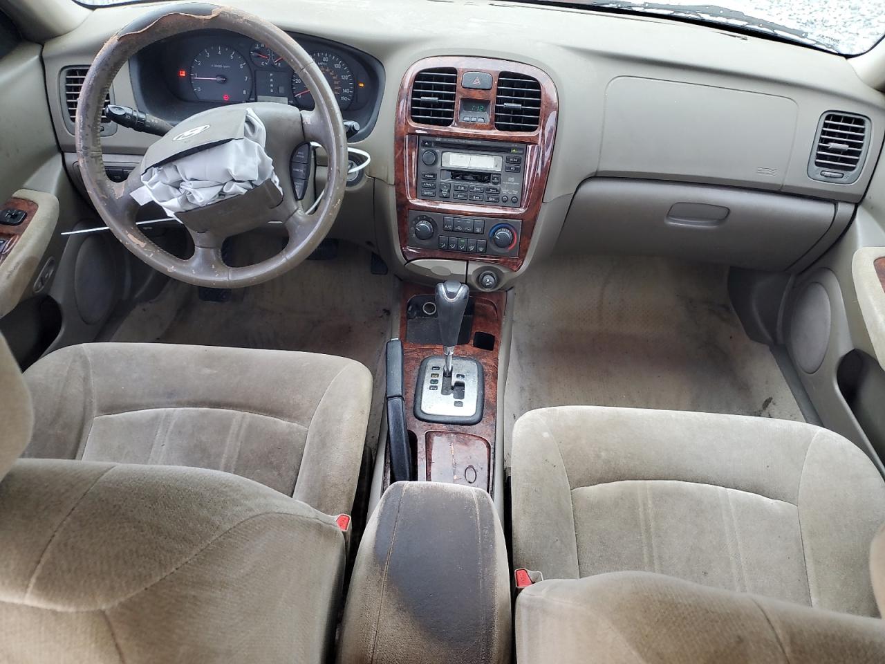 2002 Hyundai Sonata Gls White vin: KMHWF35H32A652192