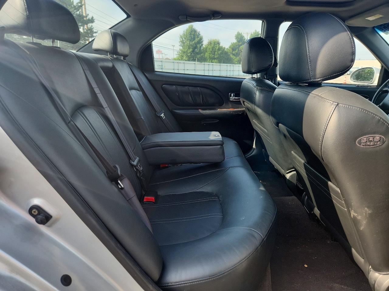 2004 Hyundai Sonata Gls Silver vin: KMHWF35H34A972857