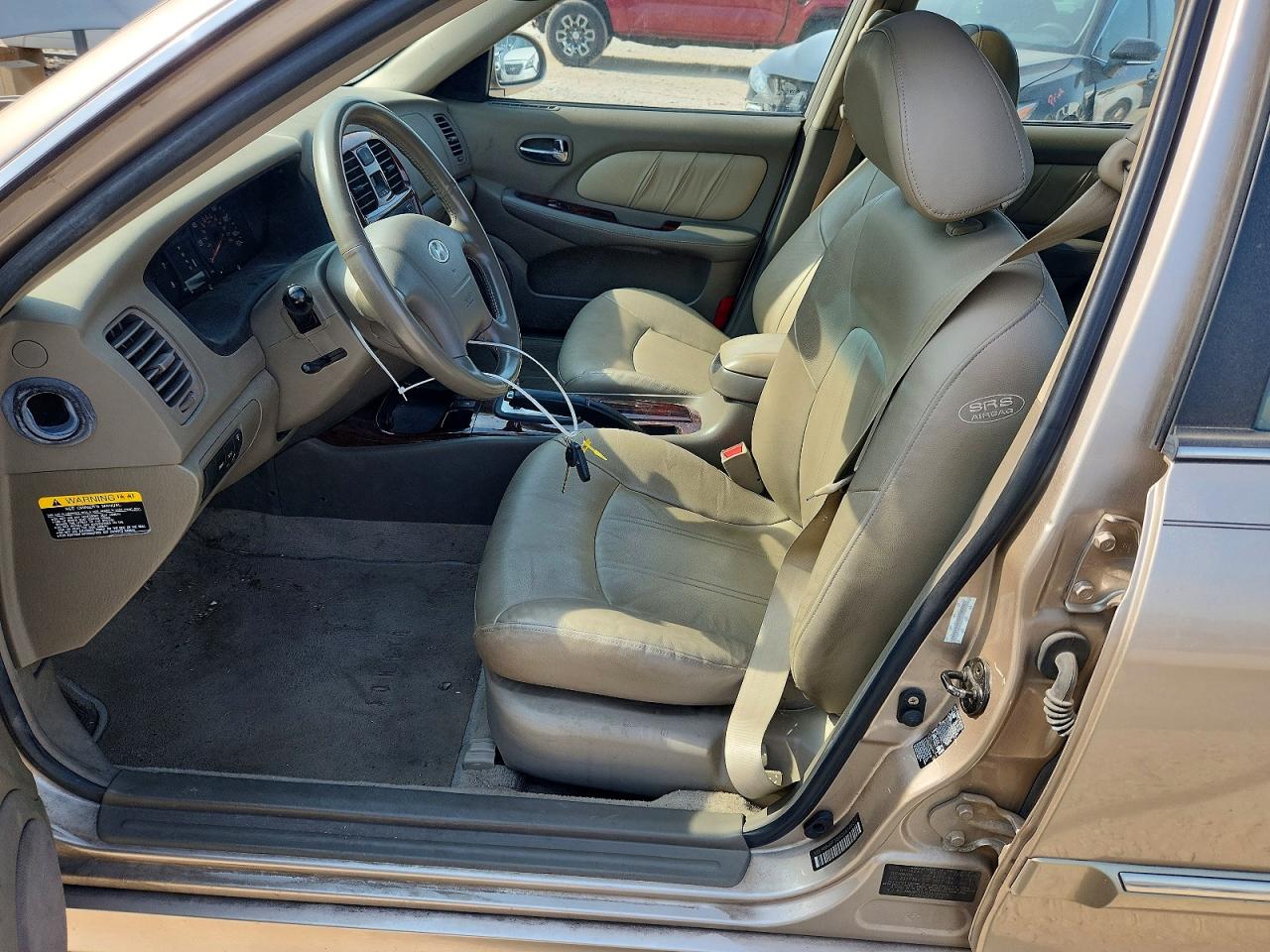 2005 Hyundai Sonata Gls Tan vin: KMHWF35H35A148374
