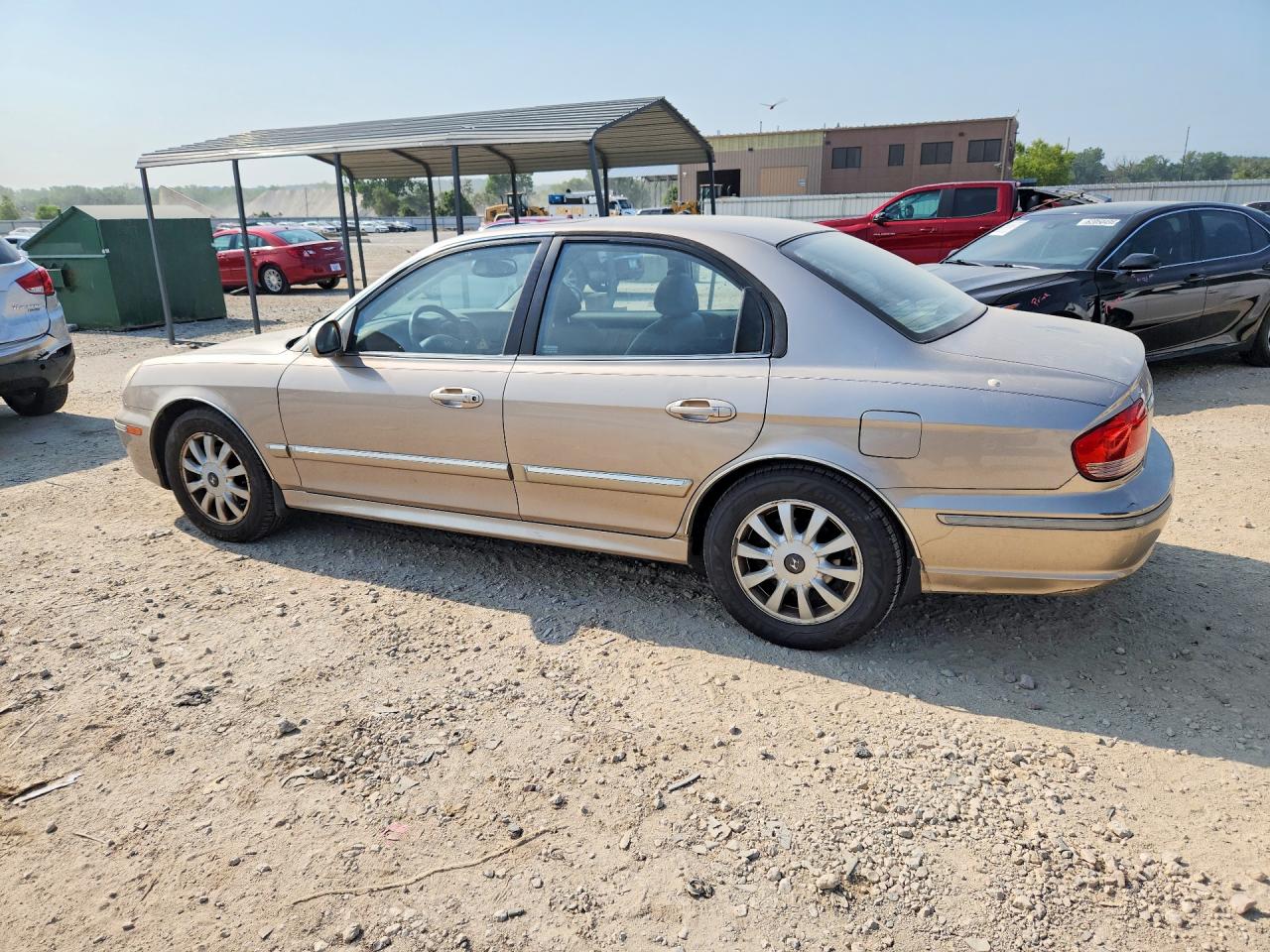 2005 Hyundai Sonata Gls Tan vin: KMHWF35H35A148374
