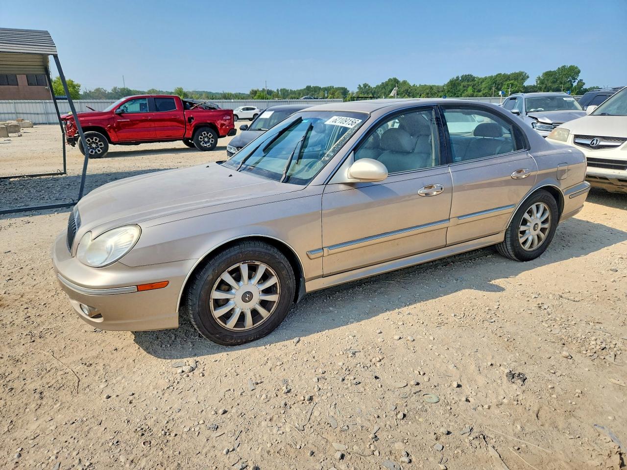 2005 Hyundai Sonata Gls Tan vin: KMHWF35H35A148374