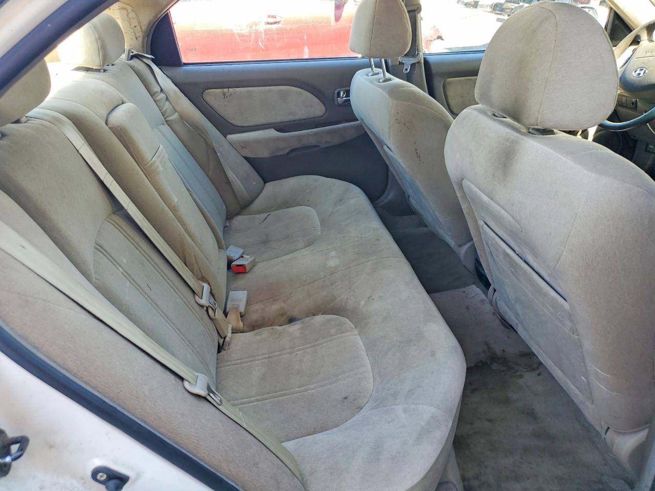 2005 Hyundai Sonata Gls White vin: KMHWF35H35A163683