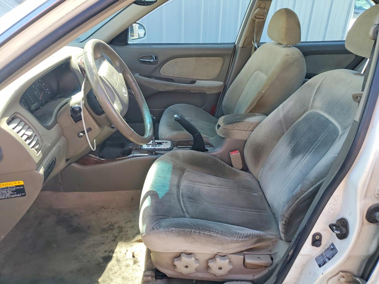 2005 Hyundai Sonata Gls White vin: KMHWF35H35A163683