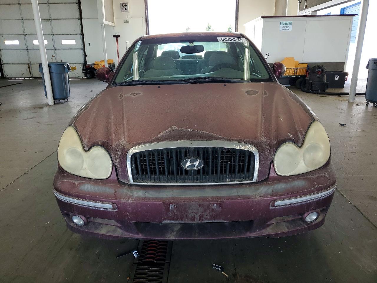 2005 Hyundai Sonata Gls Burgundy vin: KMHWF35H35A192004