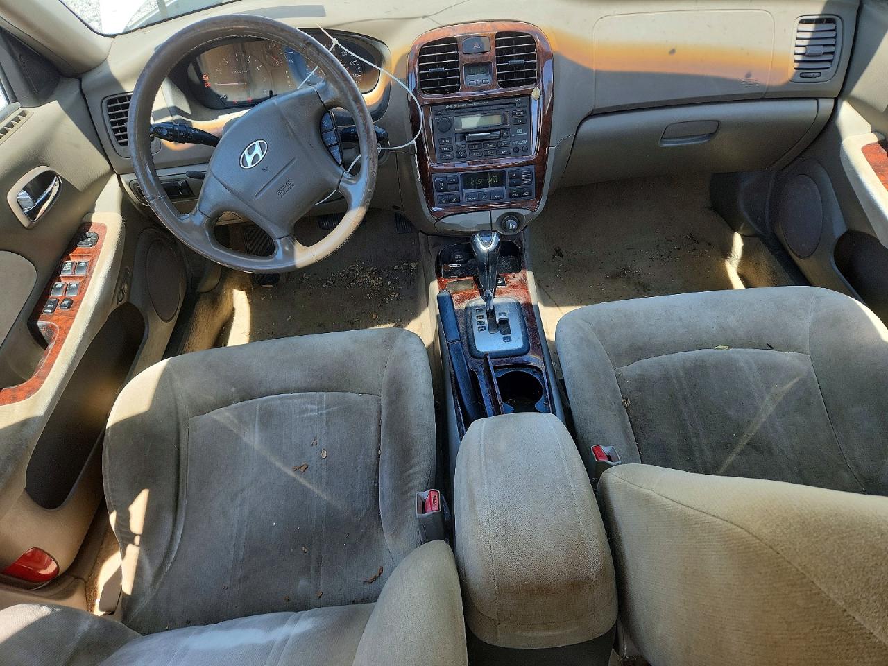 2005 Hyundai Sonata Gls White vin: KMHWF35H35A211070