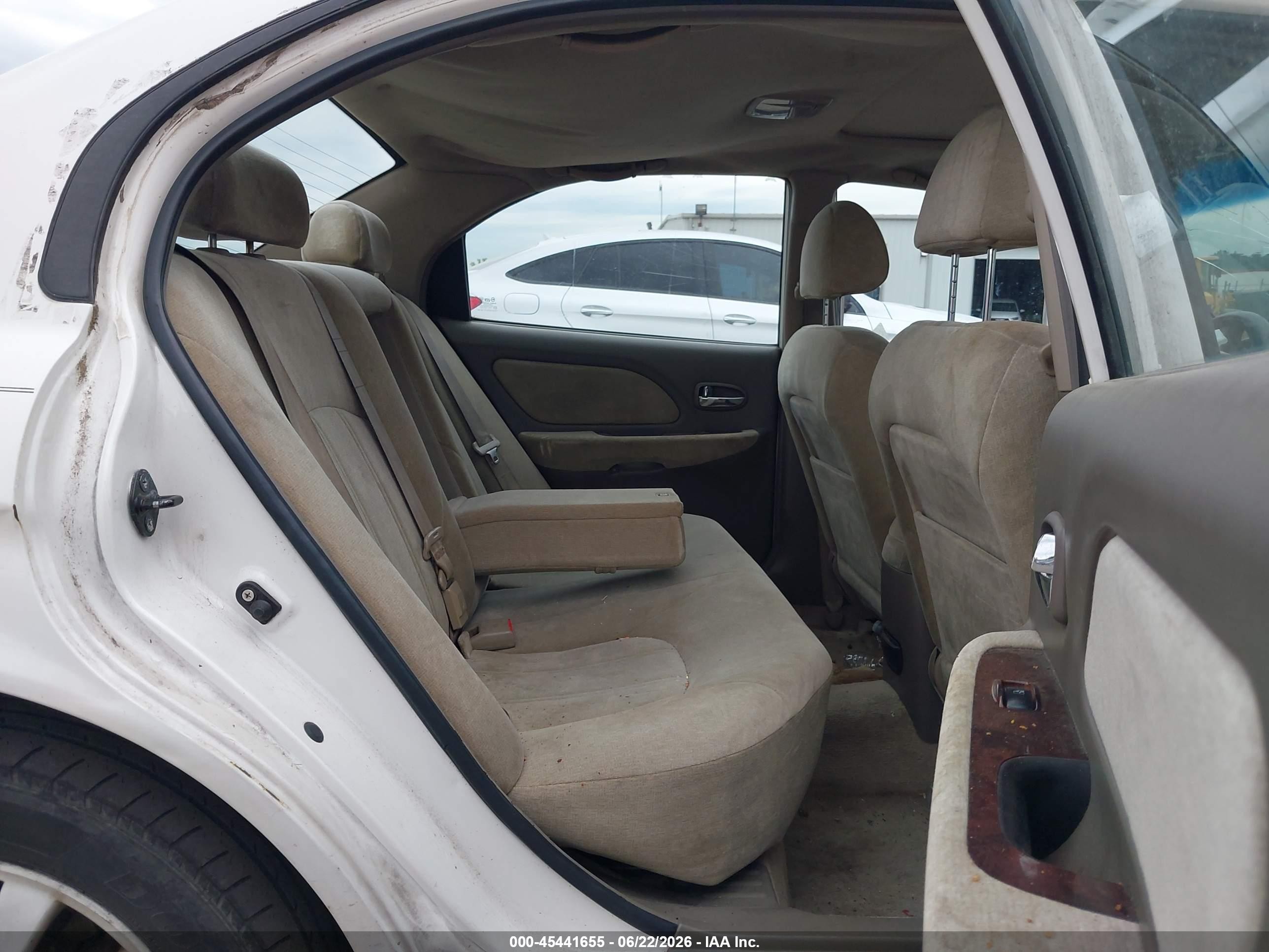 2003 Hyundai Sonata Gls/lx White vin: KMHWF35H43A881241