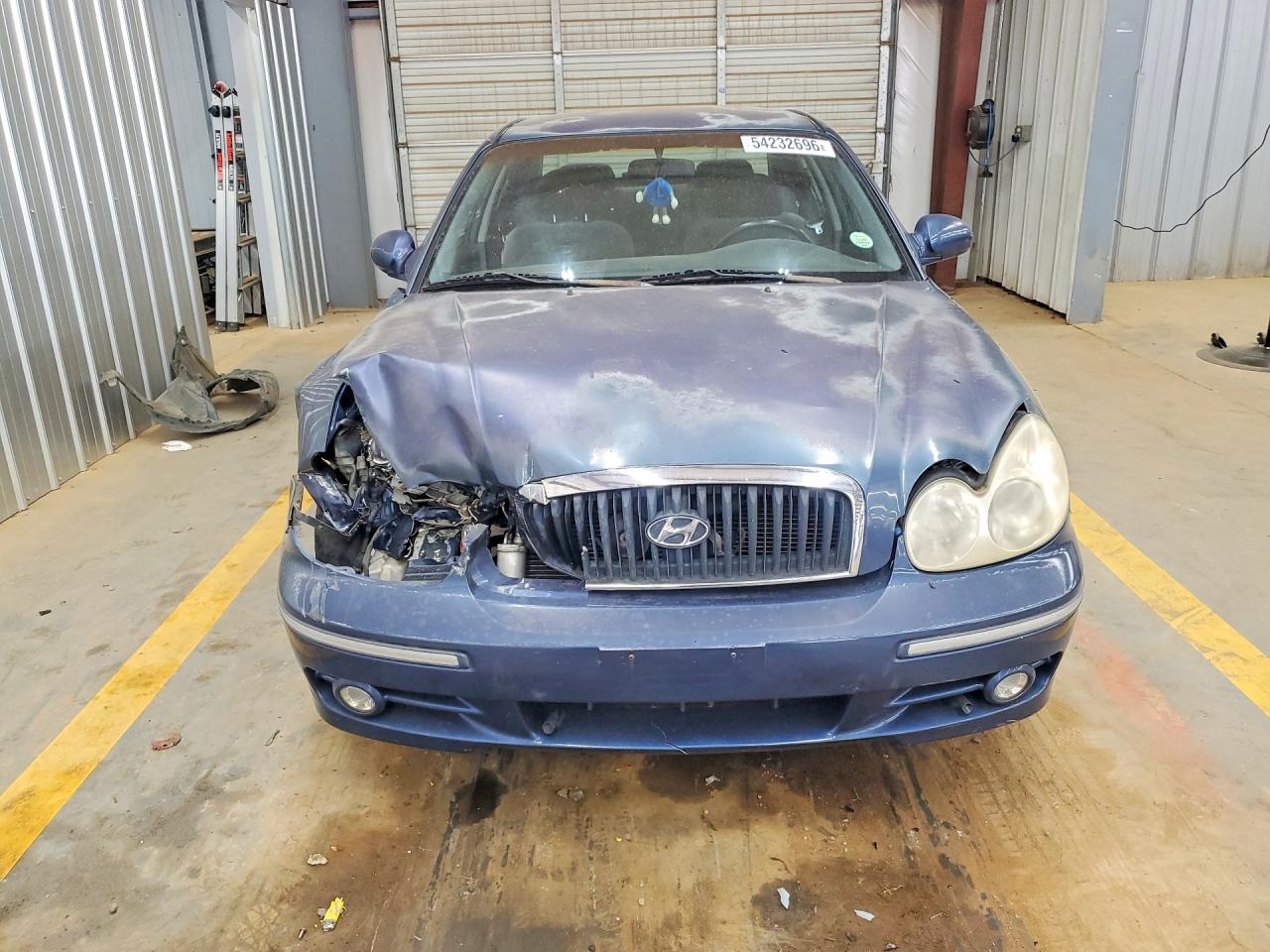 2004 Hyundai Sonata Gls Blue vin: KMHWF35H44A056902