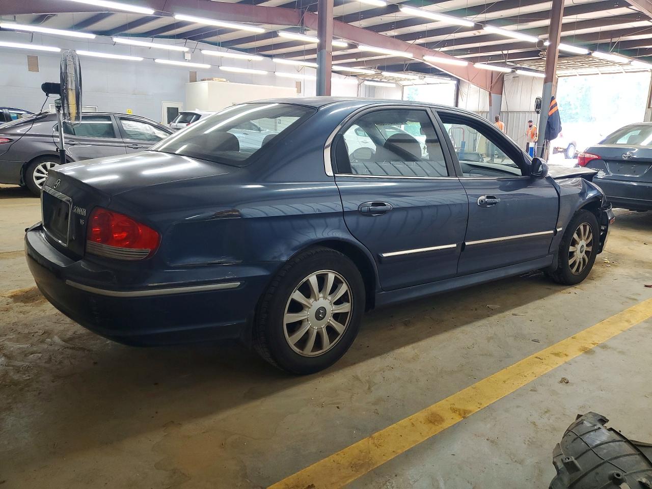 2004 Hyundai Sonata Gls Blue vin: KMHWF35H44A056902