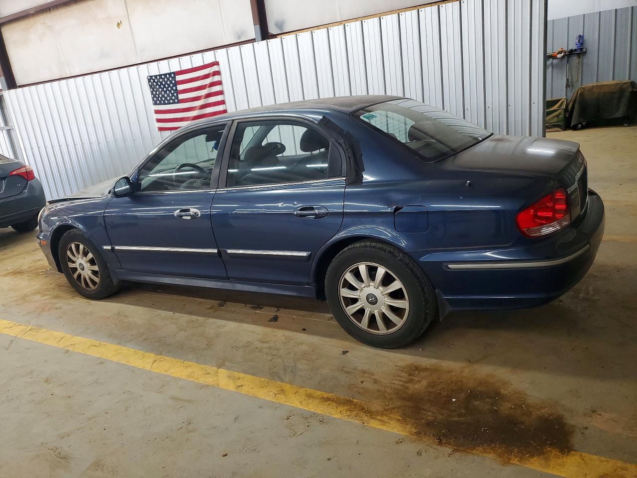 2004 Hyundai Sonata Gls Blue vin: KMHWF35H44A056902