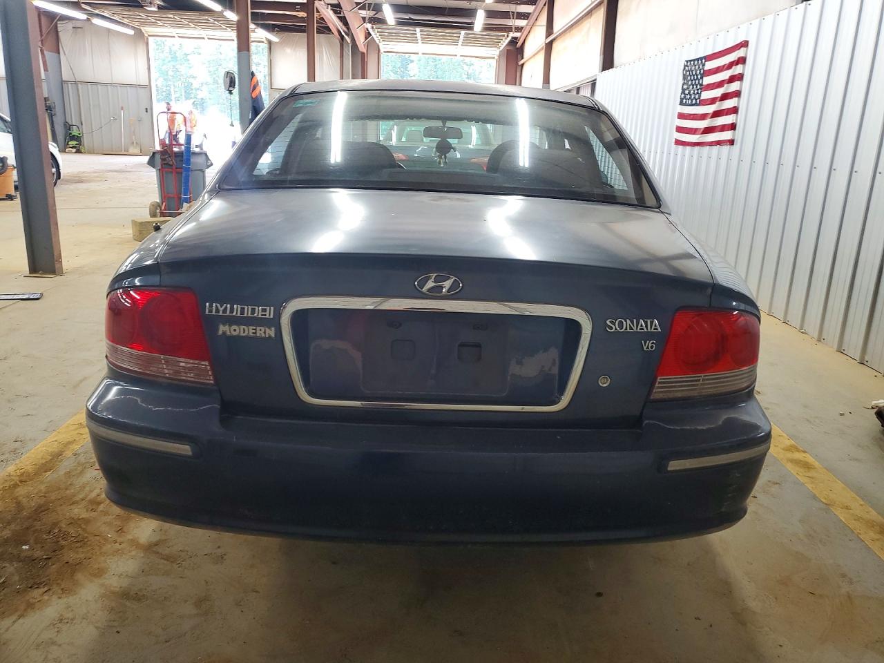 2004 Hyundai Sonata Gls Blue vin: KMHWF35H44A056902