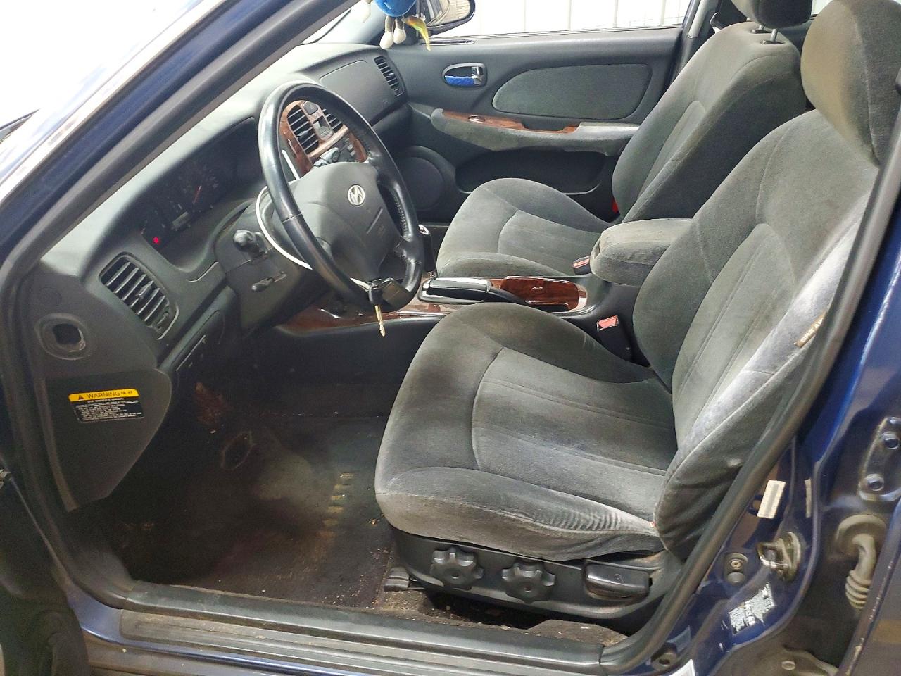 2004 Hyundai Sonata Gls Blue vin: KMHWF35H44A056902