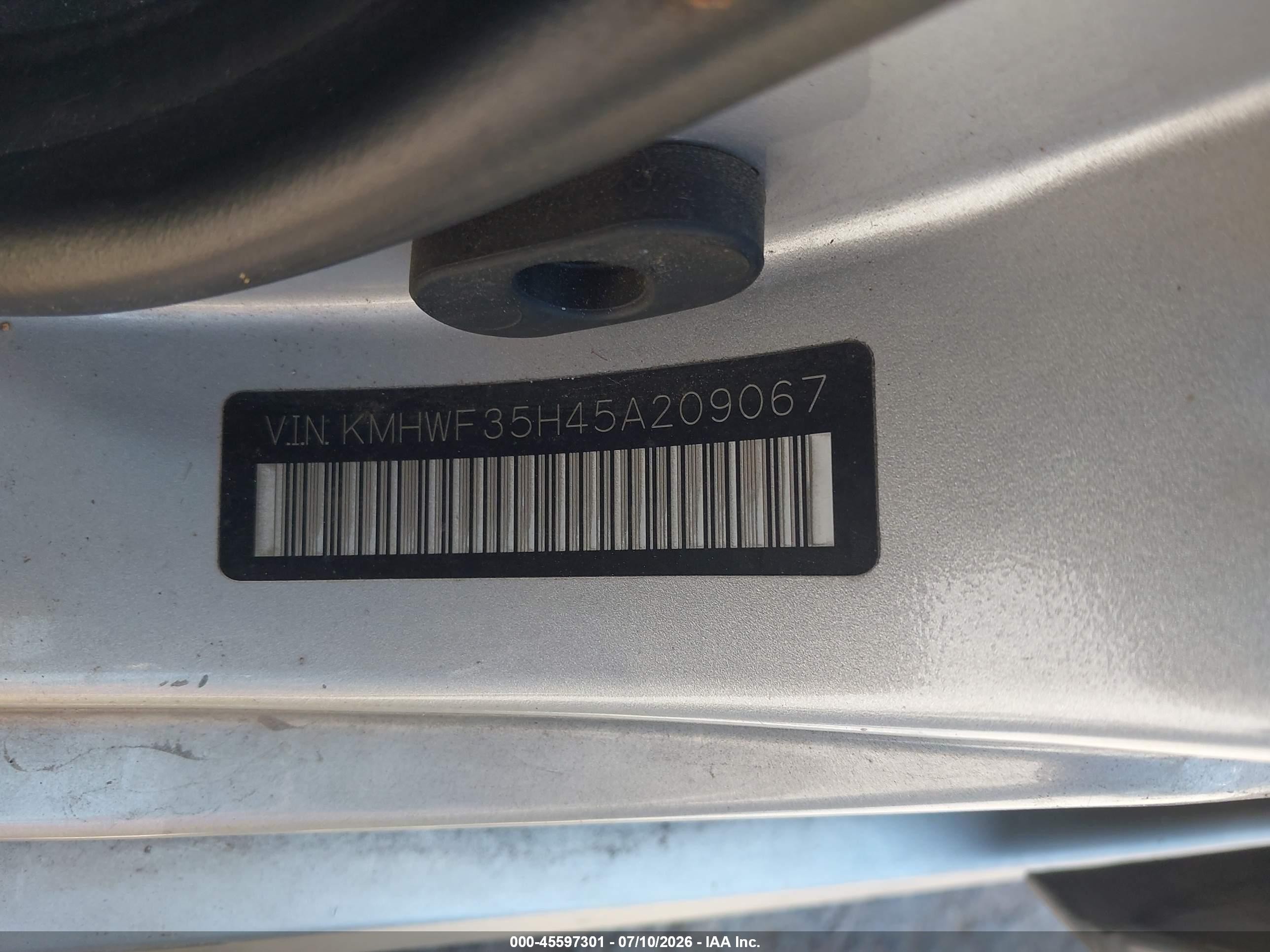 2005 Hyundai Sonata Gls/lx Silver vin: KMHWF35H45A209067
