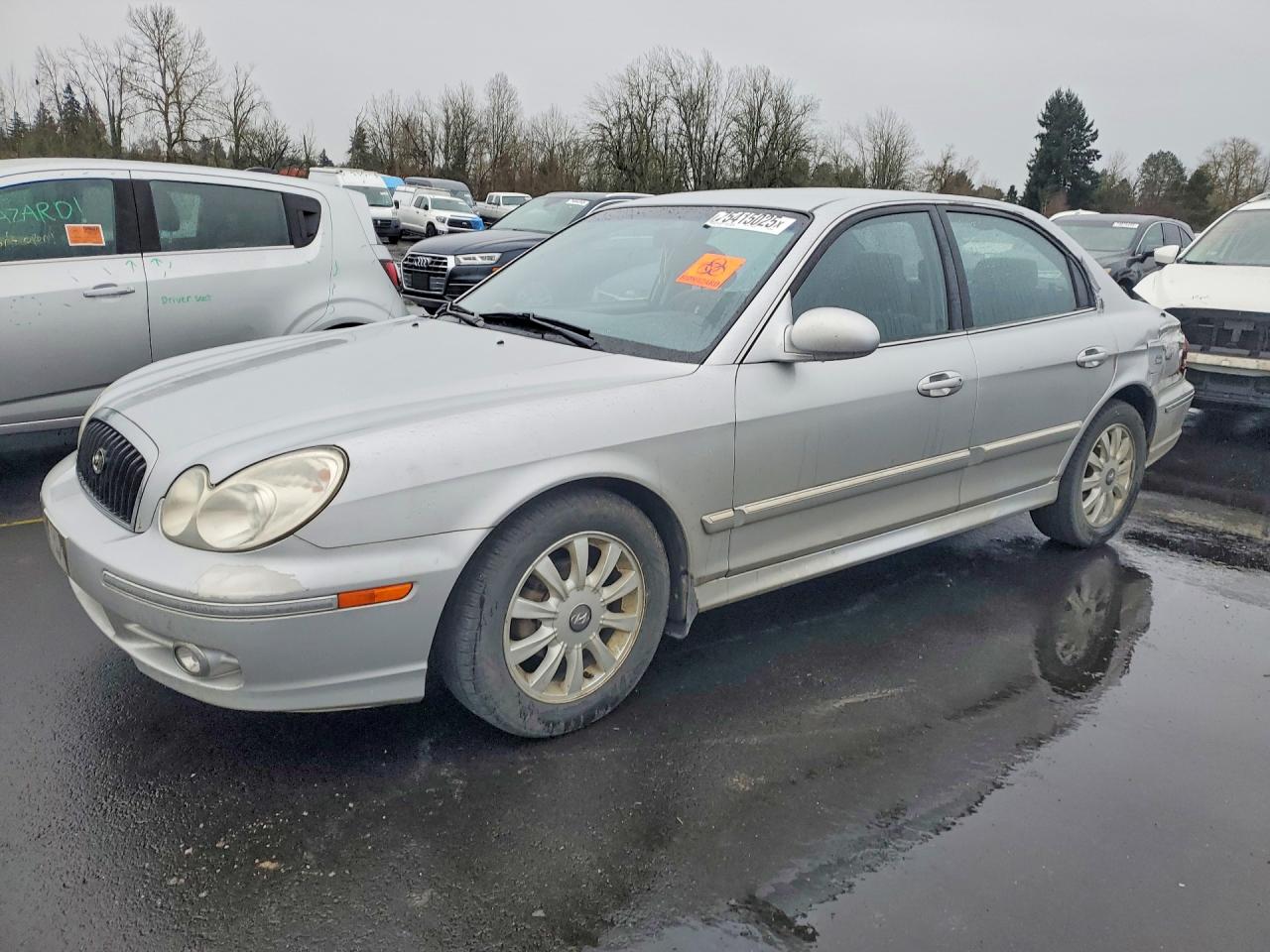2002 Hyundai Sonata Gls Серебряный vin: KMHWF35H52A507011