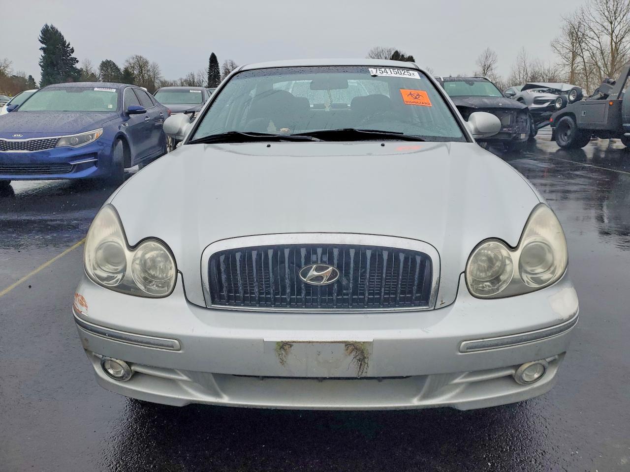 2002 Hyundai Sonata Gls Серебряный vin: KMHWF35H52A507011