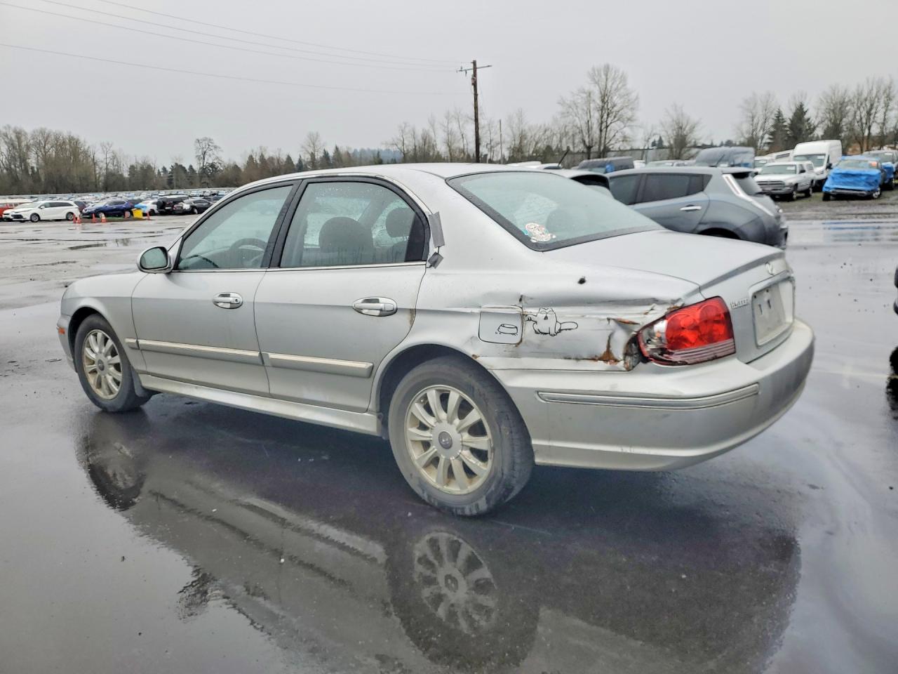 2002 Hyundai Sonata Gls Серебряный vin: KMHWF35H52A507011