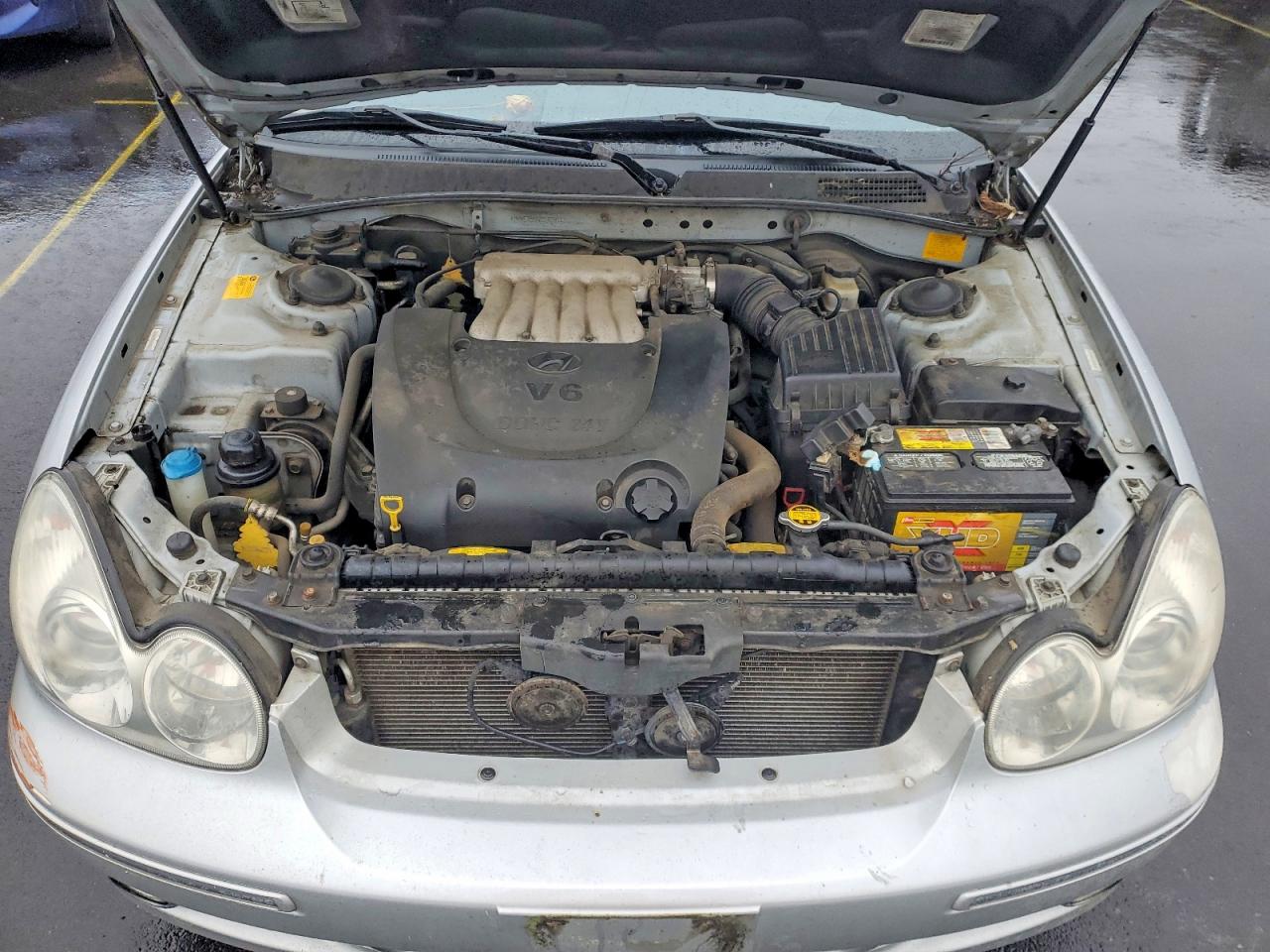 2002 Hyundai Sonata Gls Серебряный vin: KMHWF35H52A507011